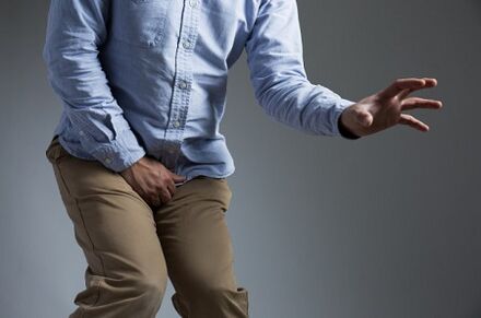 How is prostatitis manifested in men